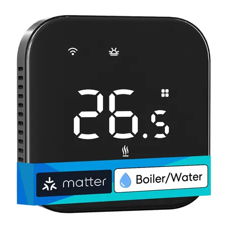 MEROSS MTS215BMA-B(EU) Smart Wi-Fi Thermostat (Black)